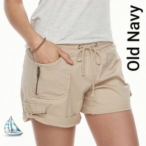 Old Navy Khaki Shorts Size 0